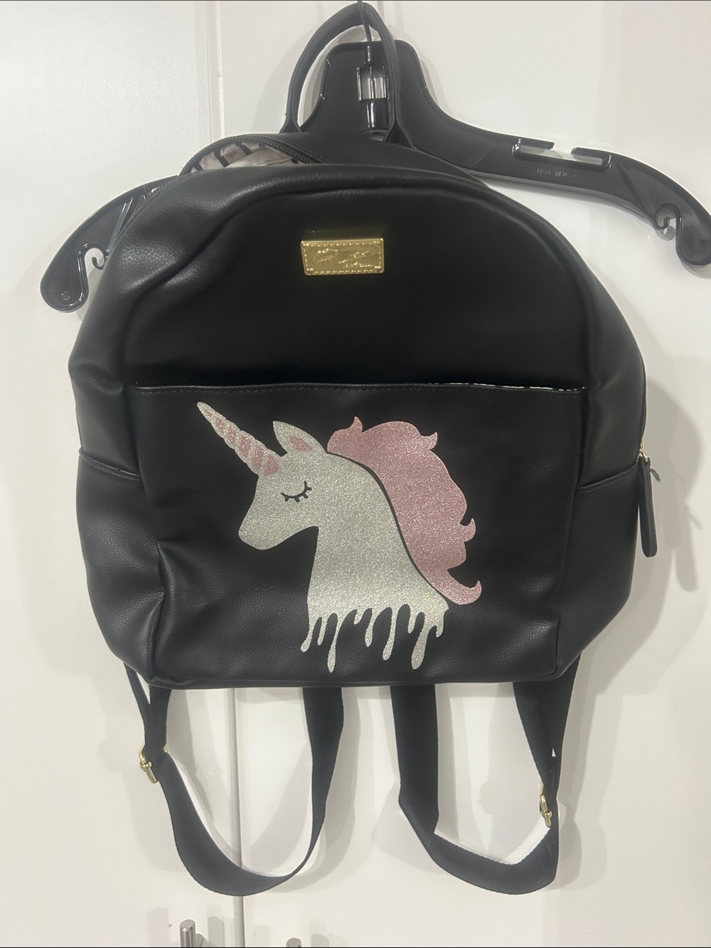 Betsey Johnson unicorn backpack. Luv betsey.